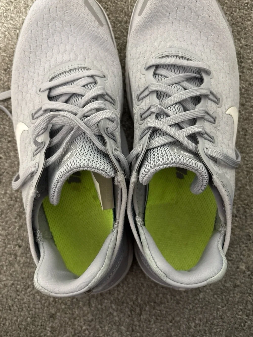 Nike Grey Run Swift Sneakers
